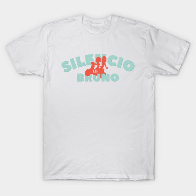 Silencio Bruno (Red) T-Shirt by splode